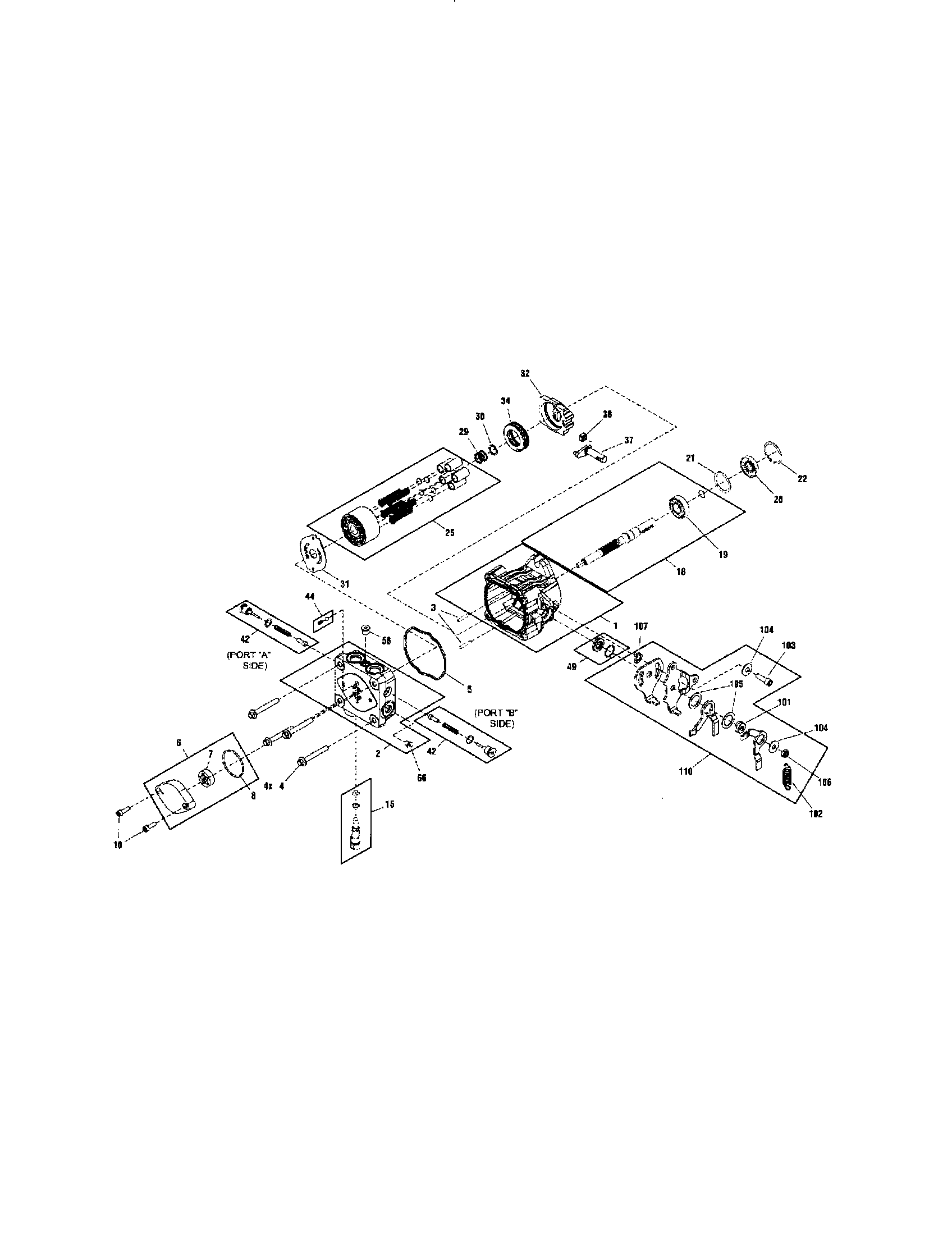 HYDRAULIC PUMP-BDP/PG SERIES