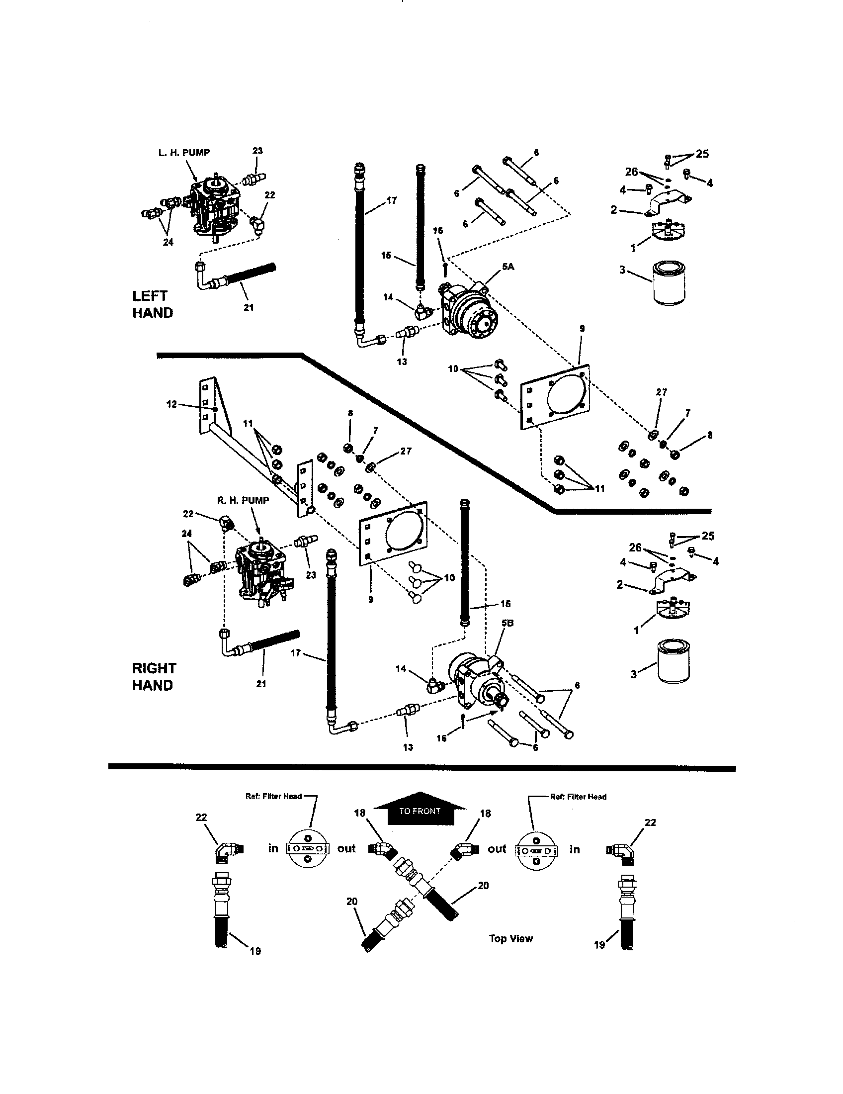 HOSE (52" DECK)