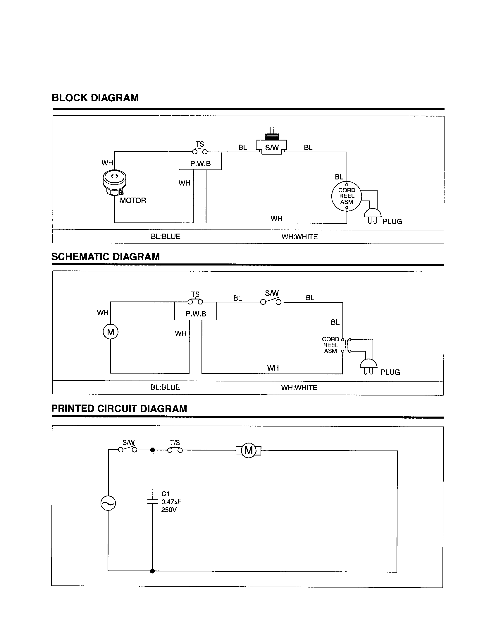 BLOCK/SCHEMATIC/CIRCUIT DIAGRAMS