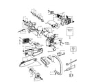 Poulan 1800 bar/cylinder/crankshaft diagram