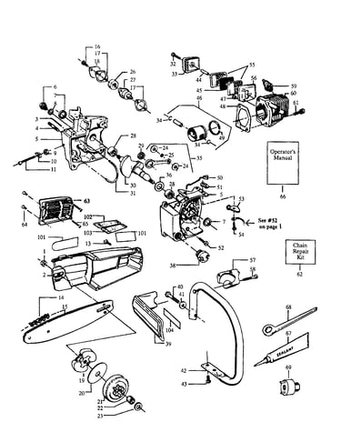 Bar/cylinder/crankshaft