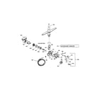 Kenmore 36316171100 motor-pump mechanism diagram