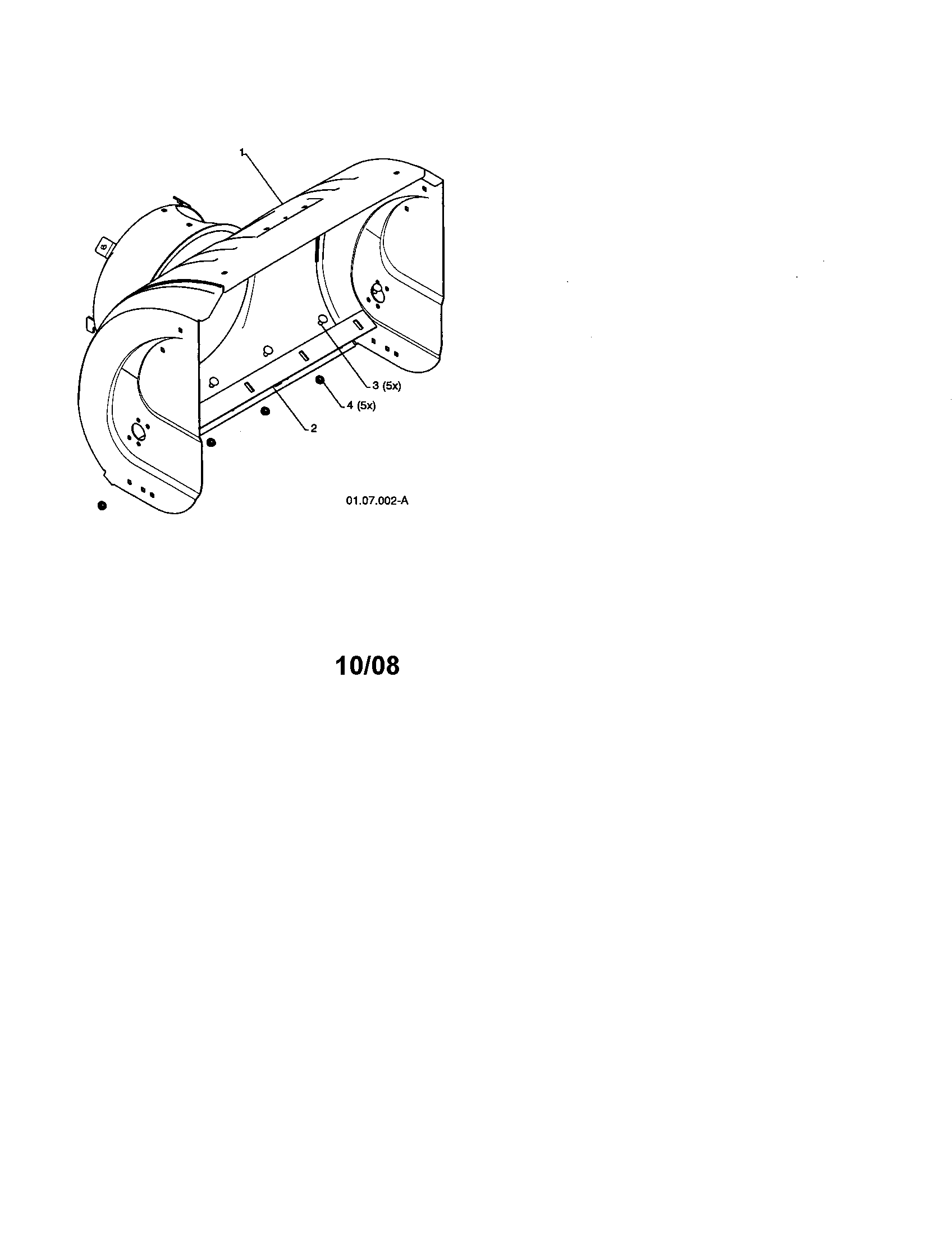 Auger housing