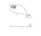 Craftsman 917253570 lever/cable rotator/steer cable diagram