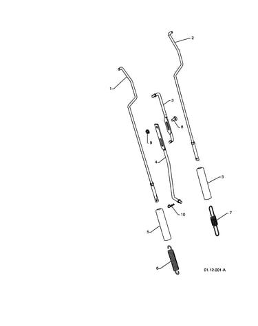 Impeller & traction rods