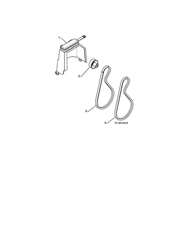 Belt cover/pulley/belts