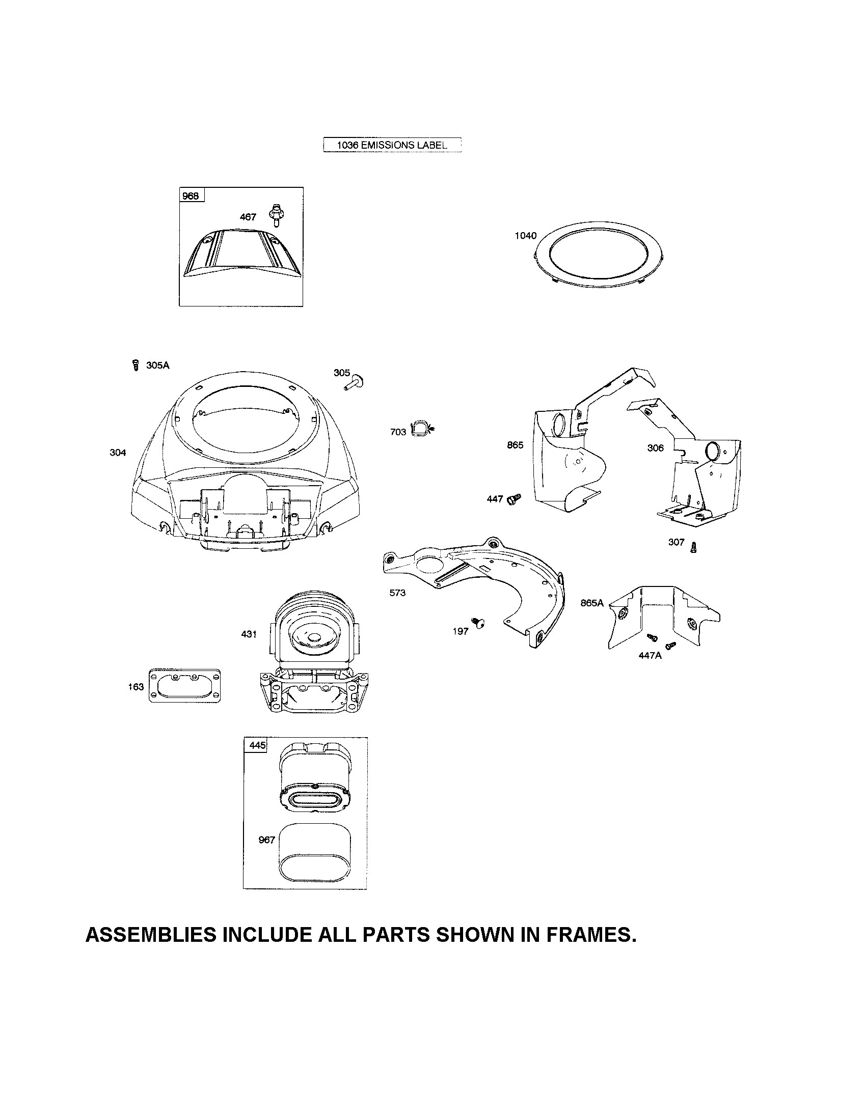 Blower housing/intake elbow