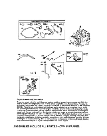 Short block/brake/magneto armature