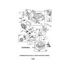 Craftsman 917375012 cylinder/crankshaft/sump diagram