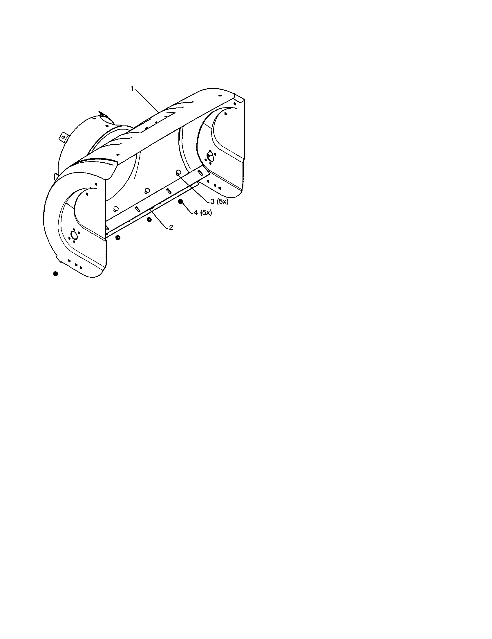 Auger housing