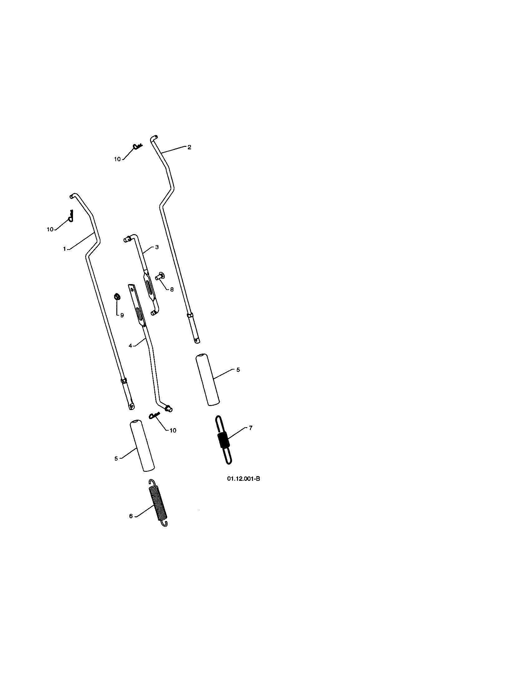 Impeller & traction rods
