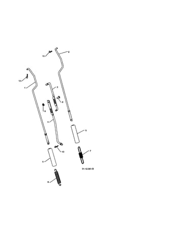 Impeller & traction rods
