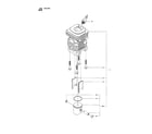 Husqvarna 240E cylinder piston diagram