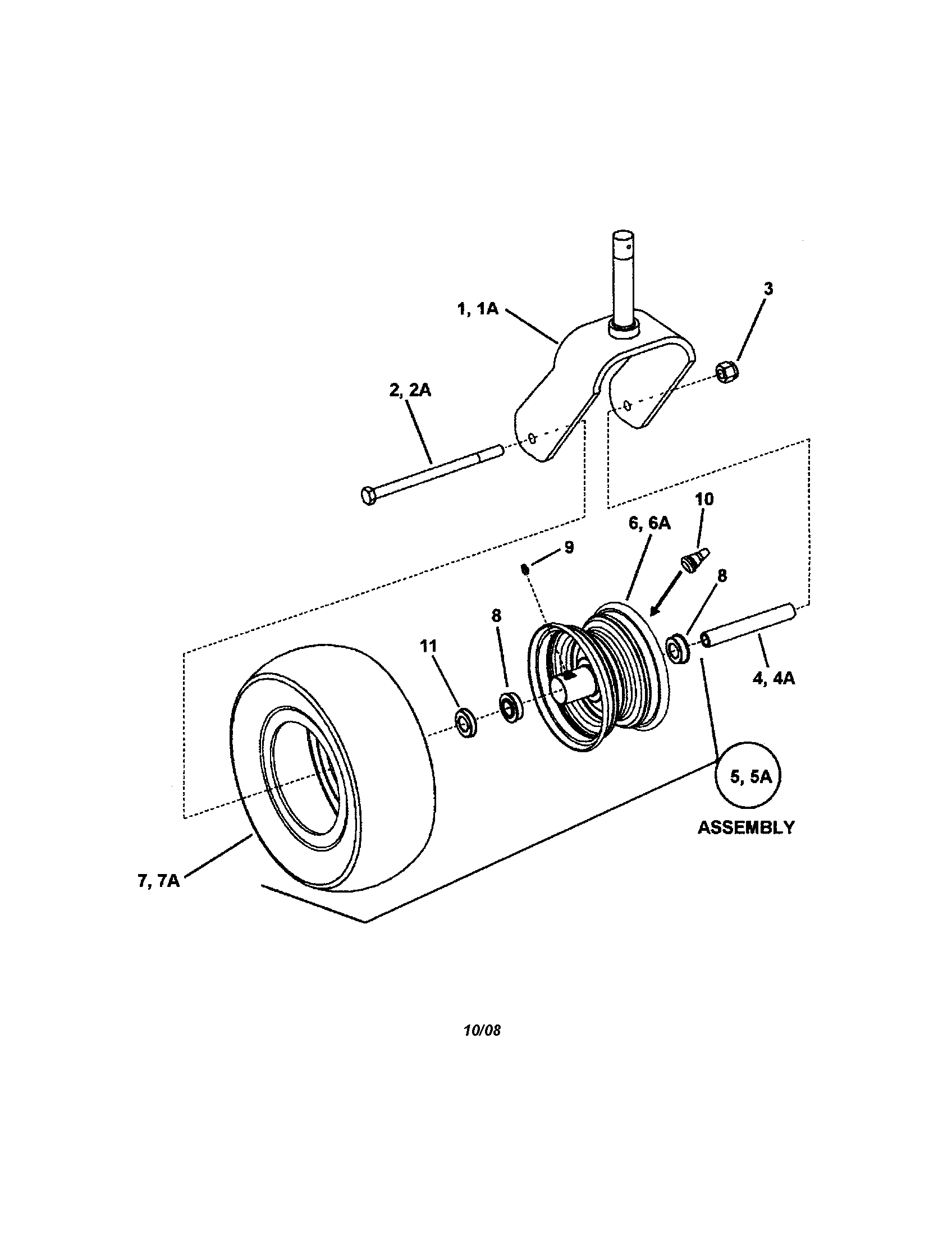 Caster wheel