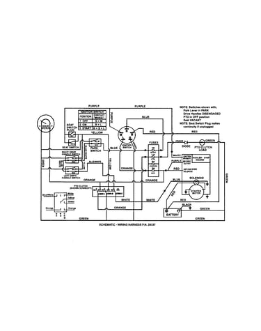 Wiring schematic (kohler)