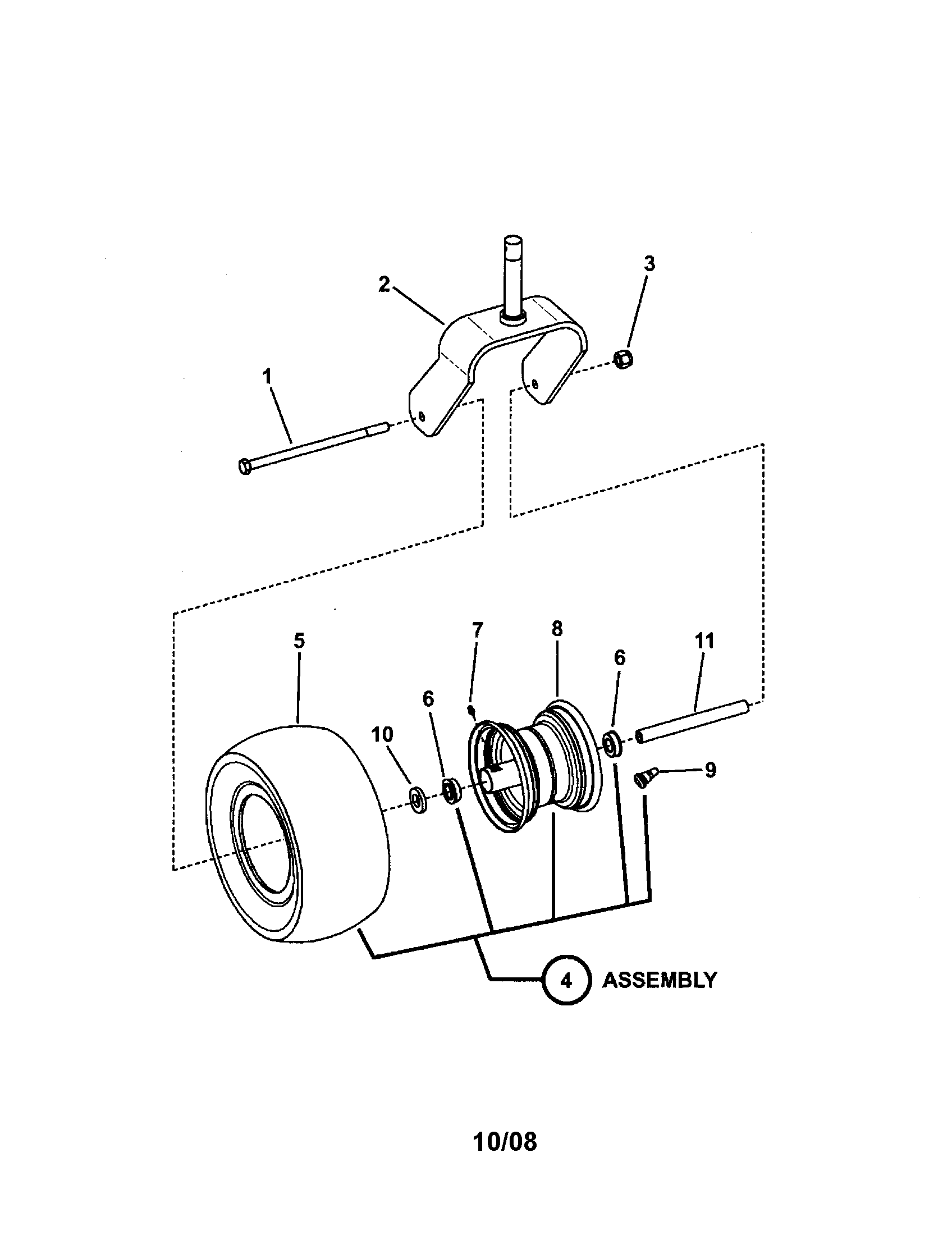 Caster wheel