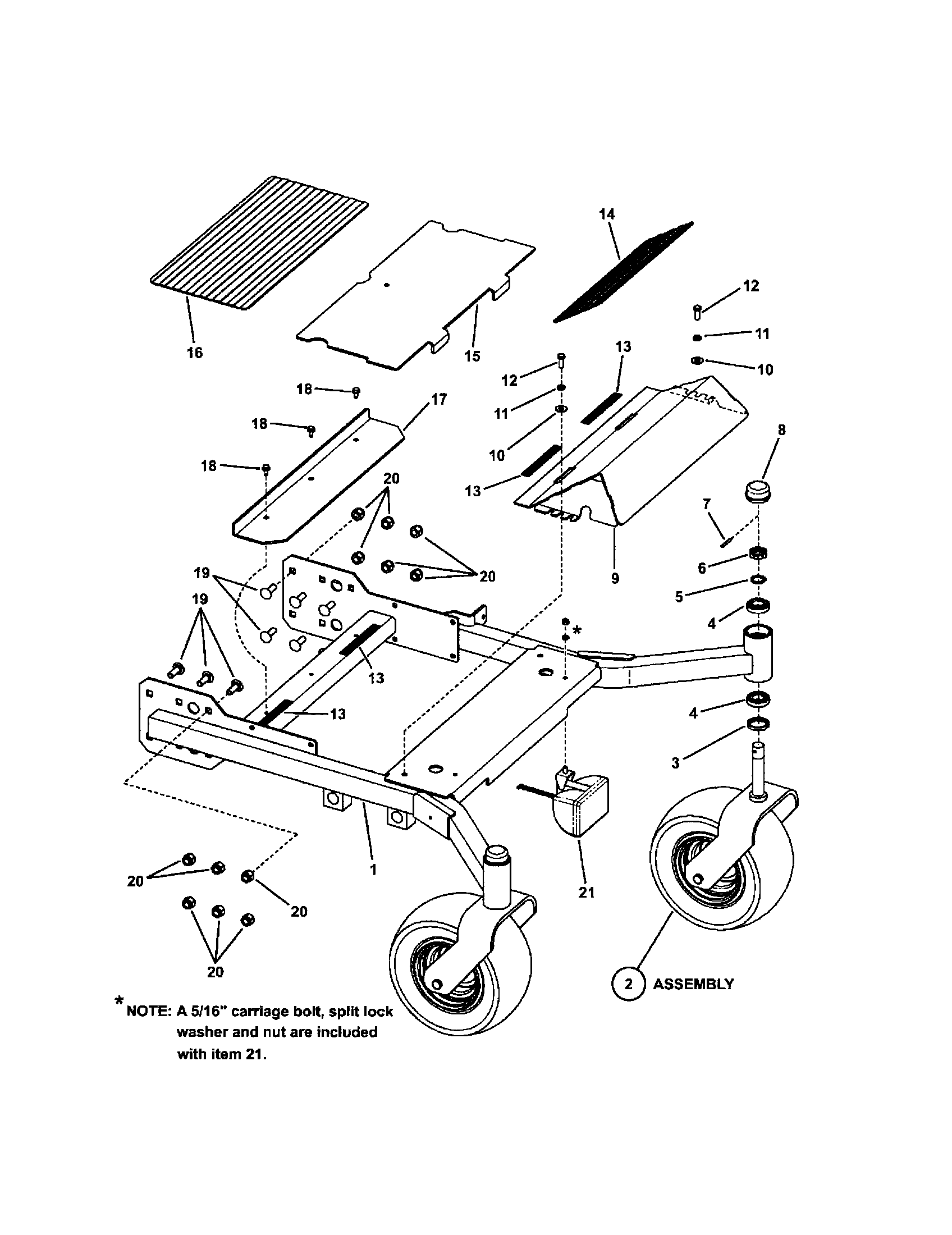 Front chassis (frame)