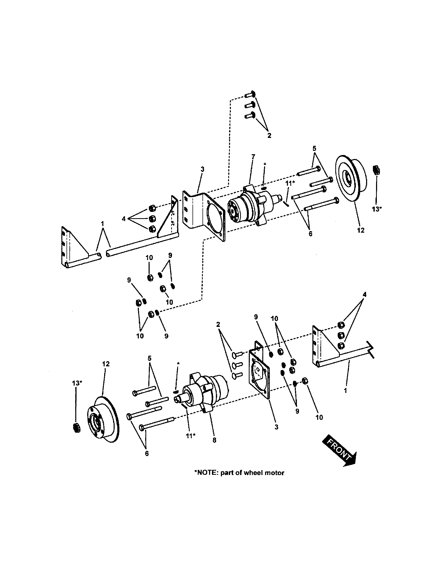 Wheel motor
