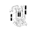 Snapper NZMX30614KH roll bar protective structure diagram