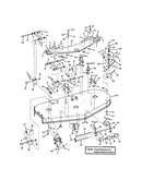 73" cutting deck (sub assy)