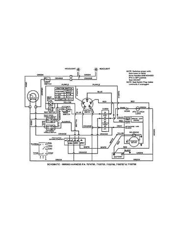 Wiring schematic (briggs)