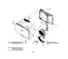 Sony DSC-T700 cabinet/lens diagram