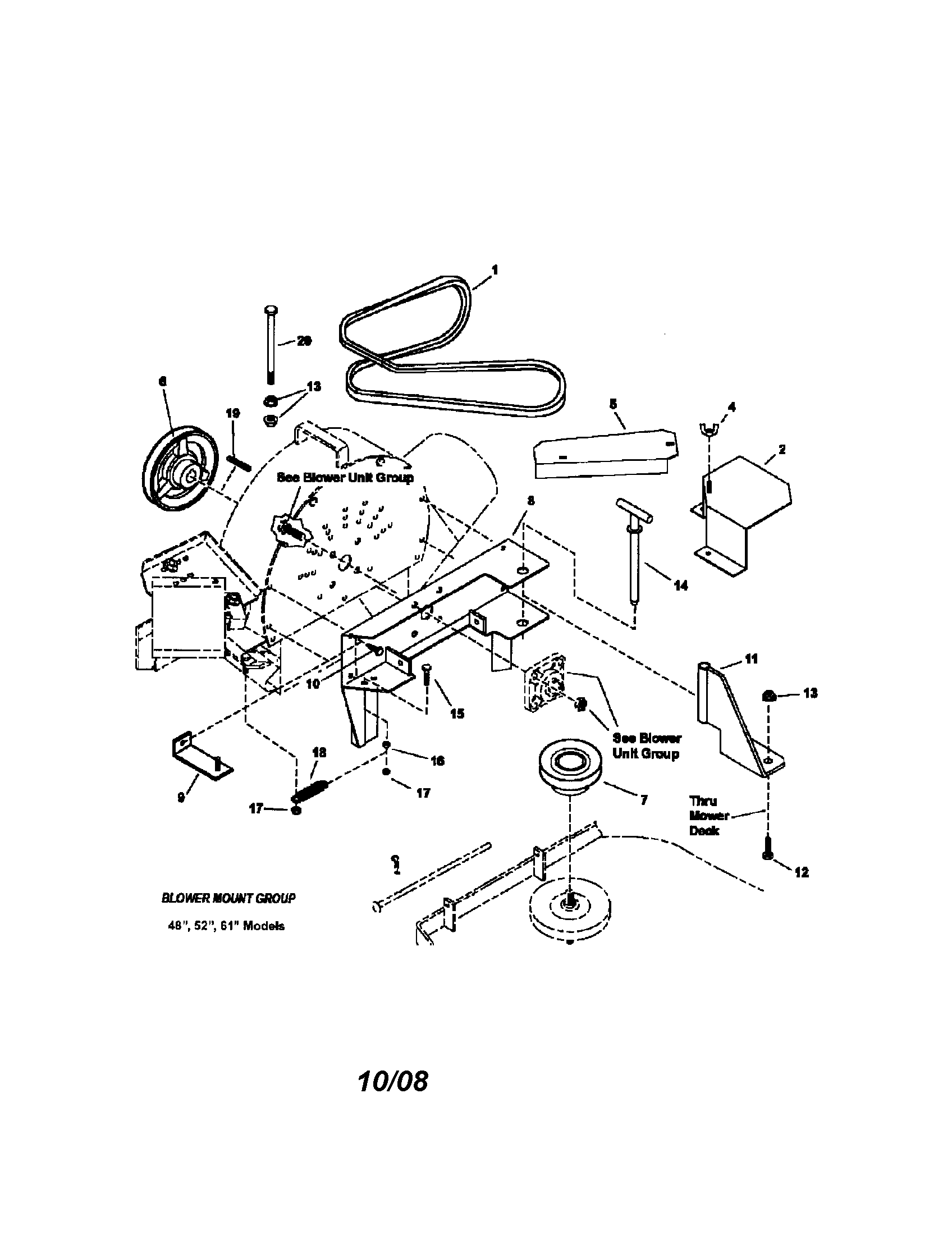 Z-VAC BLOWER MOUNT