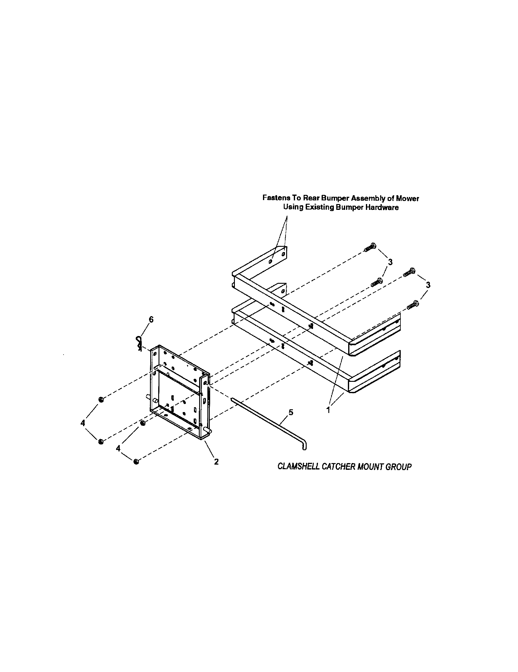 Z-vac clamshell catcher mount