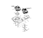 Snapper 7800230 (NSPV22675HW) engine & blade diagram