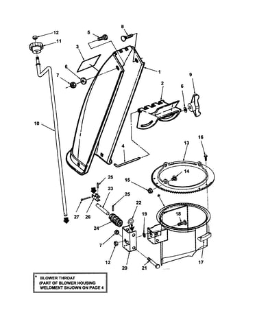 Discharge chute