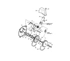 Snapper 11305 belts/idler/drive plate/sheave diagram