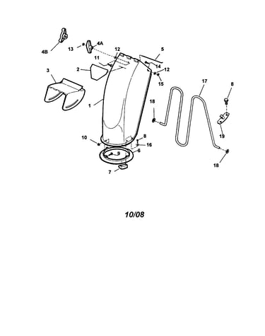 Discharge chute