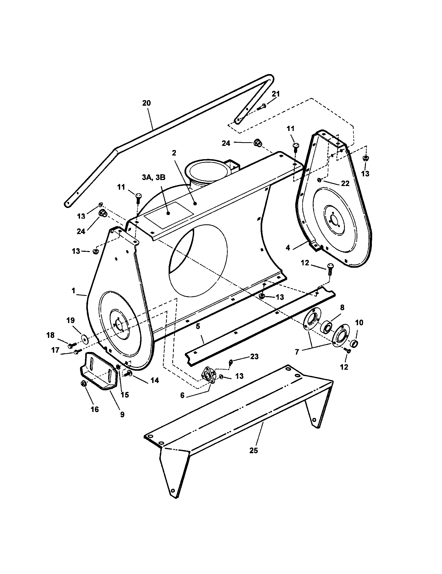 COLLECTOR HOUSING (3 PIECE BOLTED)