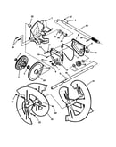 Augers/impeller/gear case/shaft