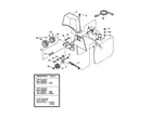 Snapper 9266E engines/pulley/idler diagram
