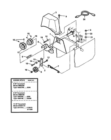 Engines/pulley/idler