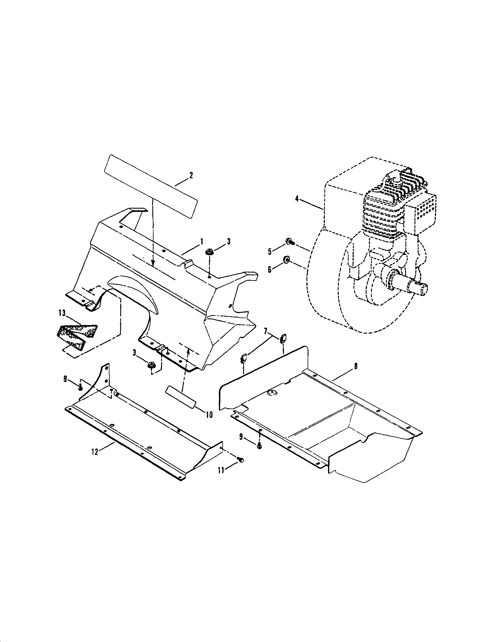 Engine/covers
