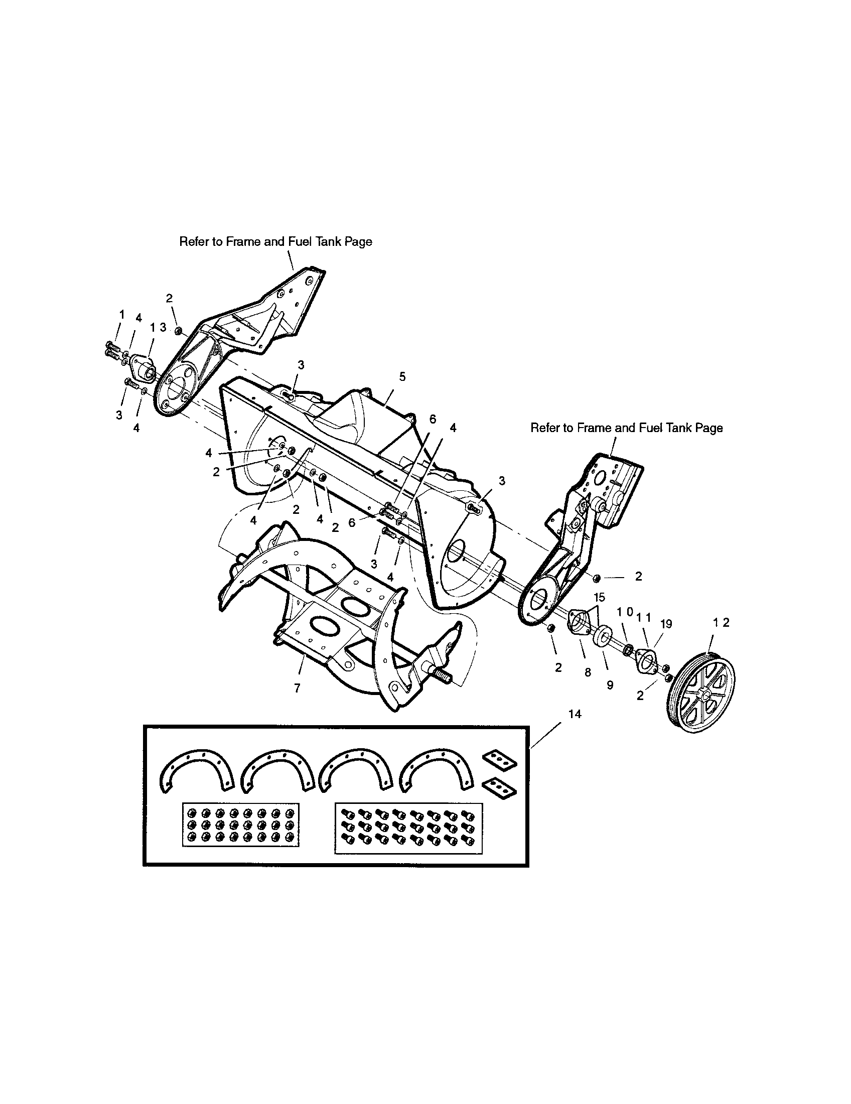 AUGER AND HOUSING