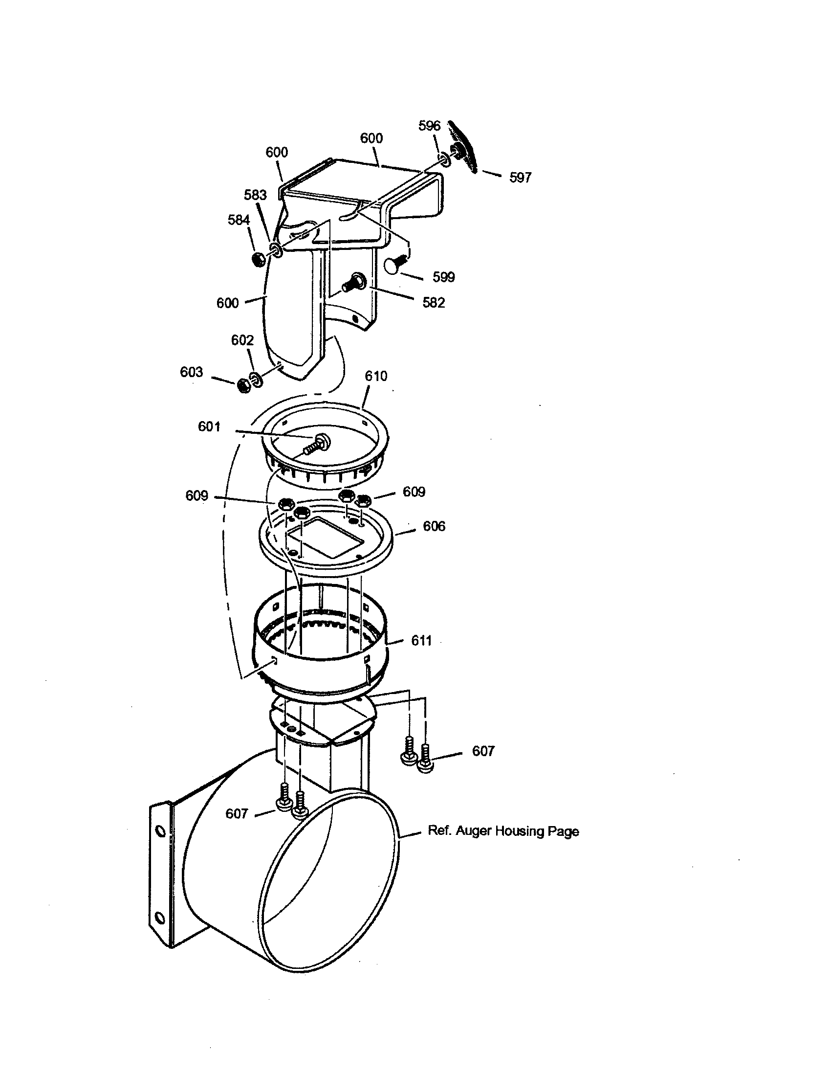 Discharge chute