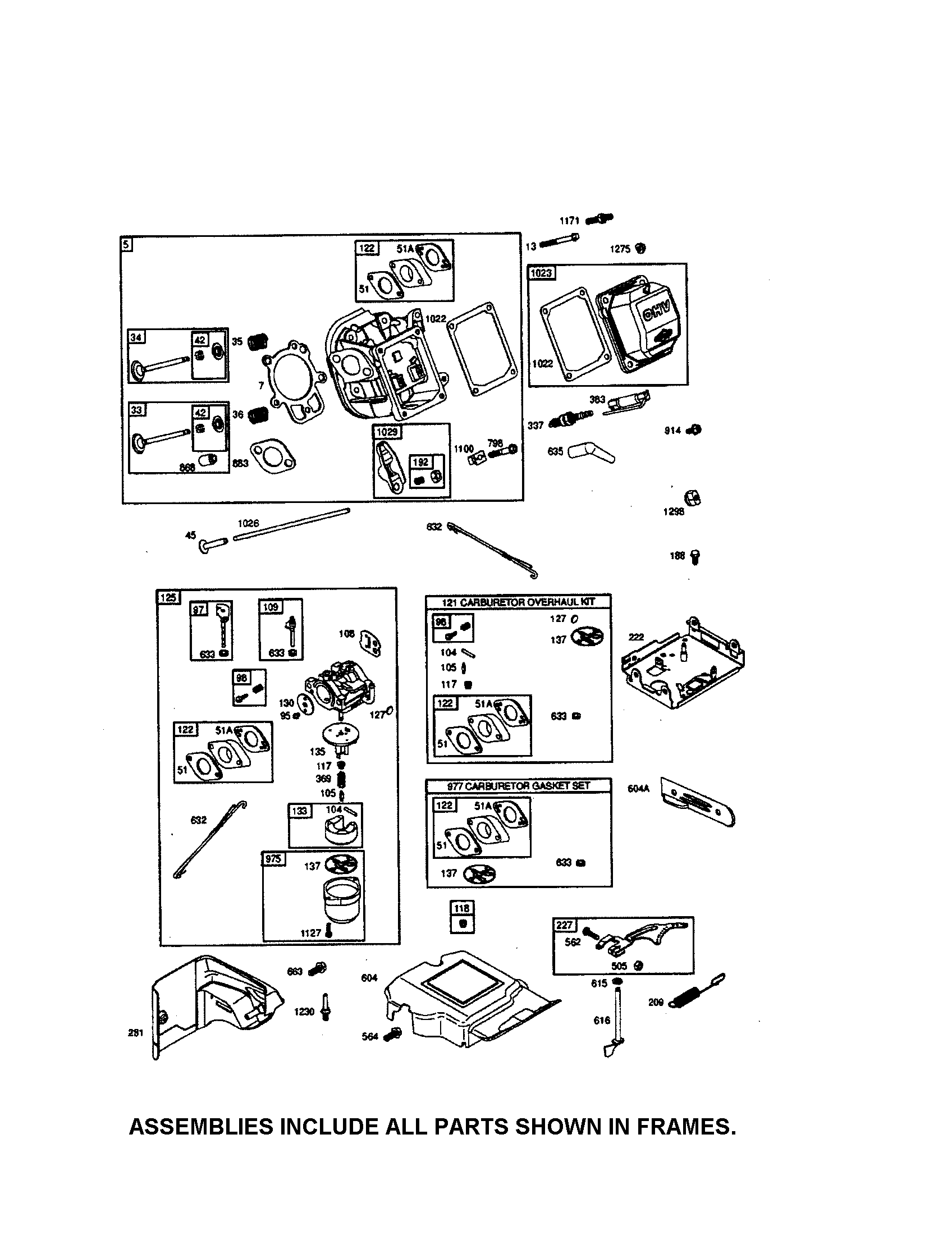 Carburetor/head-cylinder