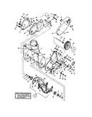 Auger housing/drive system/chassis