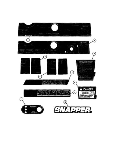 Decals (94 model year & earlier)
