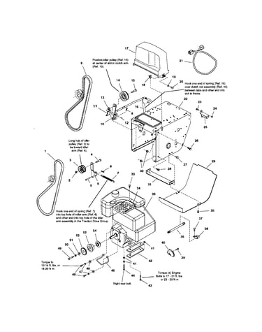 Engine/frame