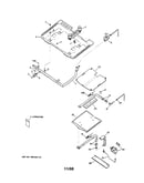 Burner/manifold/deflector