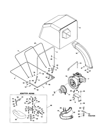 Cart cover/engine