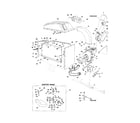 Craftsman 48624717 elbow/deck adapter diagram