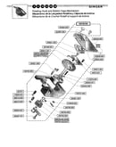 Rotating hook/bobbin case
