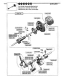 Arm shaft horizontal