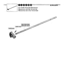 Arm shaft horizontal