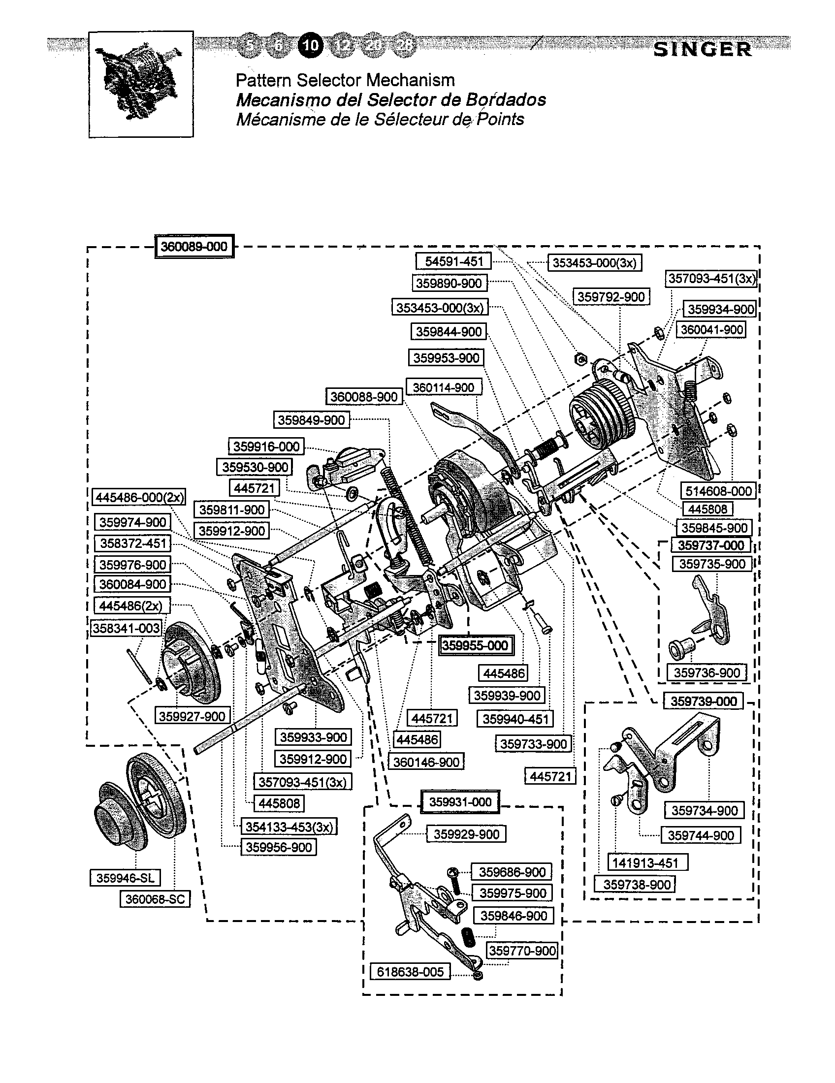 PATTERN SELECTOR